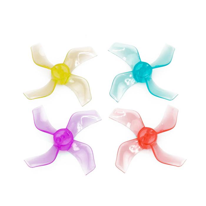 Gemfan 1636-4 40mm 4-Blade Whoop Propeller (Set of 8) - 1.5mm - T-Mount