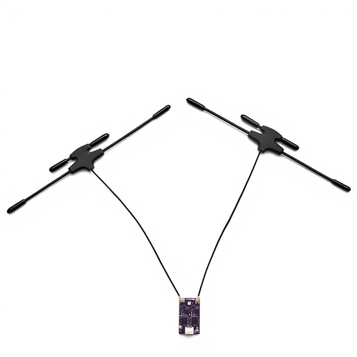 QITN ELRS Dual-Band Receiver 915M/2.4G Gemini RX for FPV Drones