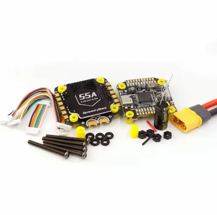 Speedybee F405 V4 Stack BLS 55A 4-in-1 ESC&FC 30x30 RC INAV Betaflight Configure  3-6S FPV 5-8 Inch Frame Drone Parts