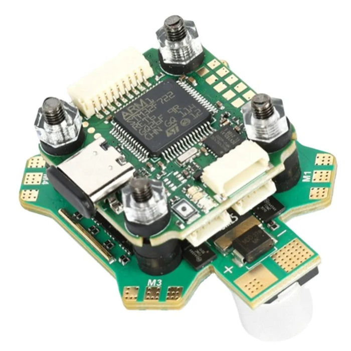 IFlight BLITZ Mini F7 Flight Controller Stack OSD AT7456E With BLITZ E55A 4-IN-1 ESC DShot150/300/600 2-6S for FPV Racing Drone