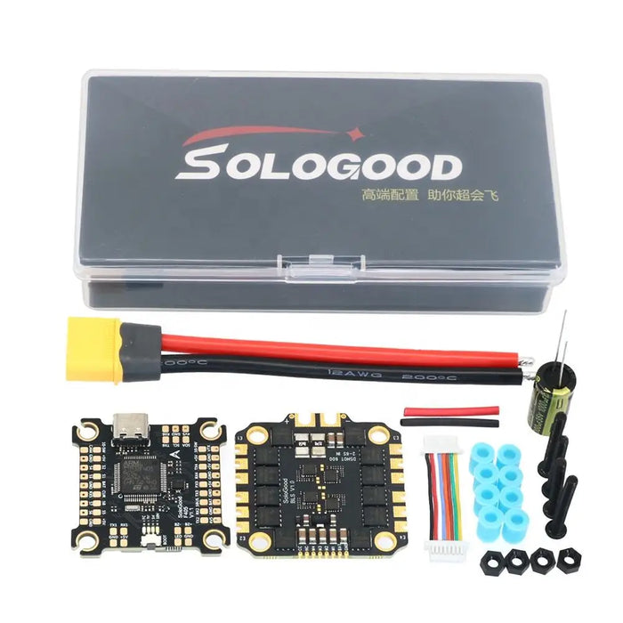 SoloGood F405 V4 FC Stack BLS 60A 4in1 ESC ICM42688P Gyro BLHeli_S 30.5mm 2-6S FPV Racing  Quadcopter