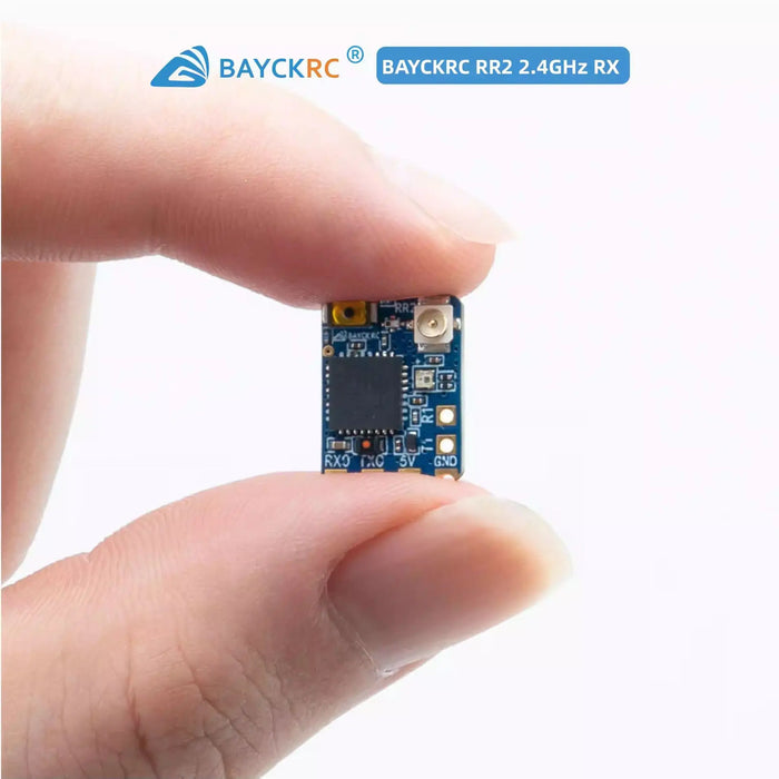 BAYCKRC ELRS 2.4GHz NANO ExpressLRS Receiver 50mm 80mm with T Type Antenna RX FPV Racing Drone Accessories
