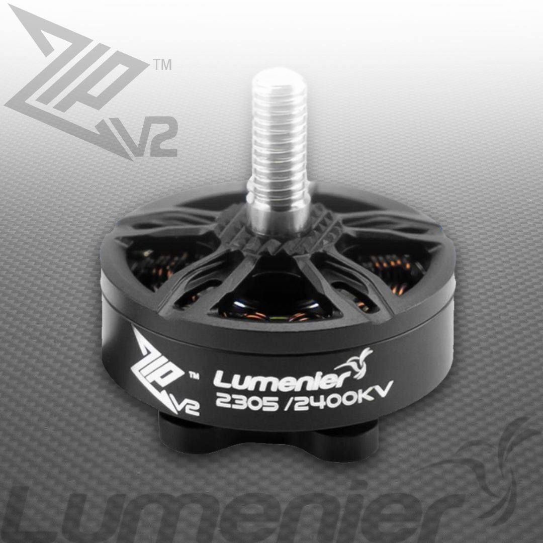 Lumenier ZIP V2 2305 Cinematic Motor w/ M3 Shaft - 1800KV/2400KV/3200KV