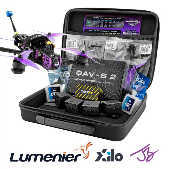 Beginner DIY FPV Drone Kit - QAV-S 2 Joshua Bardwell SE 5 inch Analog