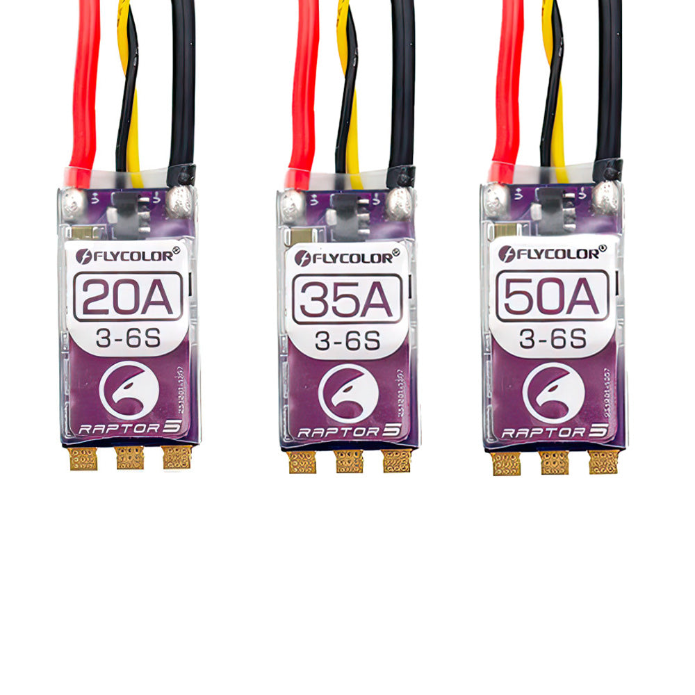 Flycolor Raptor 5 G071 3-6S BLHeli_32 ESC - 20A/35A/50A