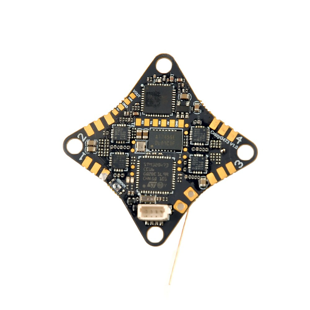 Happymodel Crazybee V1.0 5-in-1 AIO - G473 FC + 5A 1S Bluejay ESC + ELRS RX