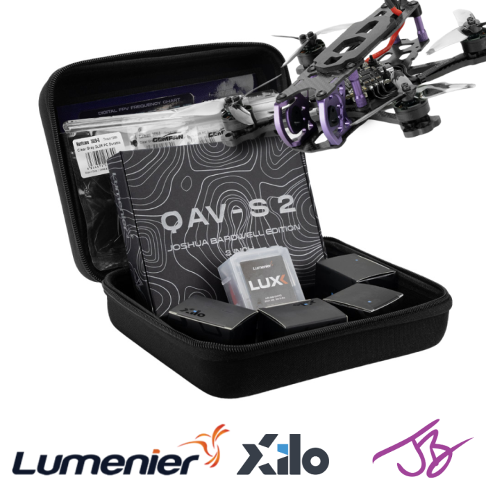Beginner DIY FPV Drone Kit - QAV-S 2 Sub-250 Joshua Bardwell SE 3 inch HD Ready