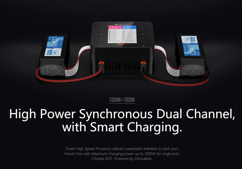 iSDT P30 1500W 50A 8S Dual Port Smart Charger